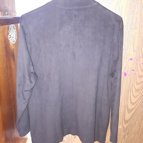 Suede Zara jacket/sweater - Picture 2 of 4